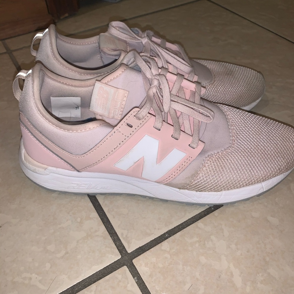 Light Pink New Balance Athletic Shoes